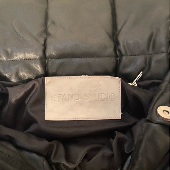 Stand Studio black faux leather bag - Picture 7 of 11